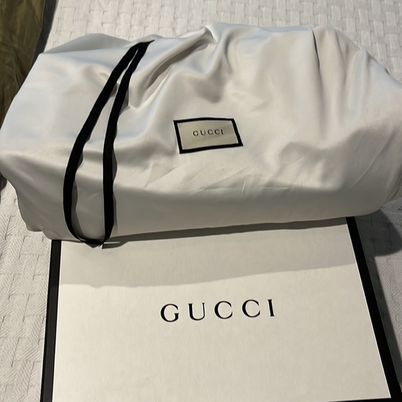 Gucci Supreme Canvas Hobo Bag Two Way Chain - Picture 9 of 9